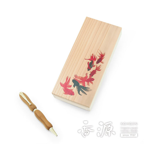 Sandalwood Ballpoint Pen with Wooden Box