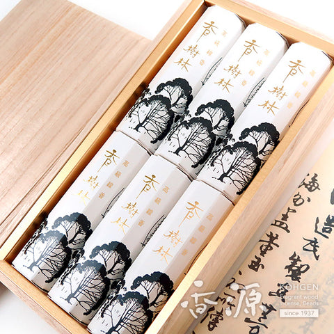 Gyokushodo Stick Incense Gift Set, Kohjurin, Paulownia box