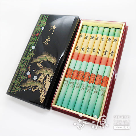 Gyokushodo Incense Sticks, Keiun for Celebratory Occasions, Premium Box