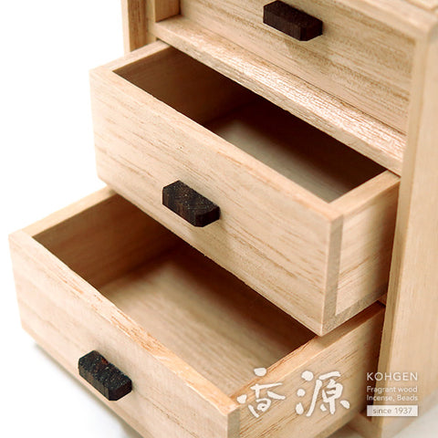 Wooden Fragrance Sachet Holder – Chest of Drawers Type