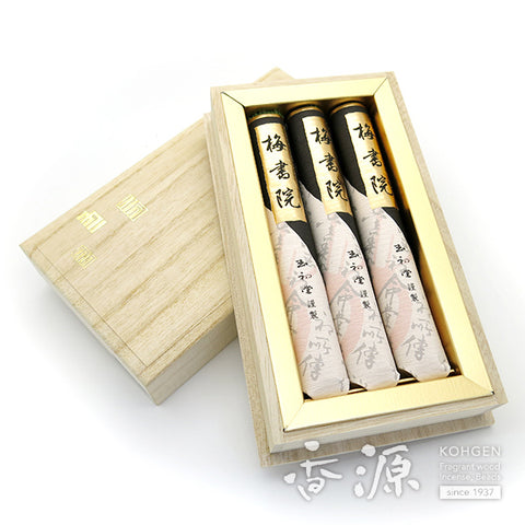 Gyokushodo Incense Sticks, Traditional Incense, Umeshoin, Premium Box