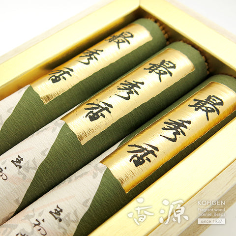 Gyokushodo Incense Sticks, Traditional Incense, Saishukoh, Premium Box