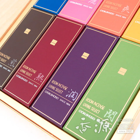 Gyokushodo Incense Sticks, Room Incense Living Series, Juku Red Wine Scent