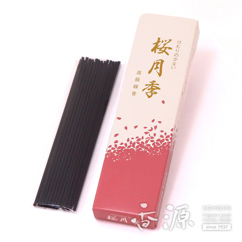 Gyokushodo Incense Sticks, Ogetsuki Sakura, Trial Size