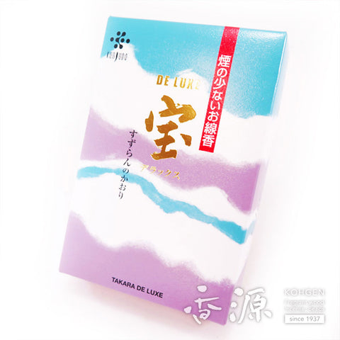 Kunjudo Incense Sticks, Takara Deluxe, Low-Smoke Type, Large Box