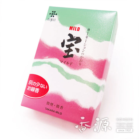 Kunjudo Incense Sticks, Takara Mild, Low-Smoke Type, Large Box