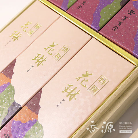 Kunjudo Incense Sticks, Premium Karin Sandalwood, Premium Box