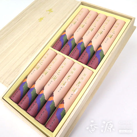 Kunjudo Incense Sticks, Premium Karin, Sandalwood, Premium Box