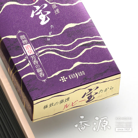 Kunjudo Incense Sticks, Takara Series, Low-Smoke Type