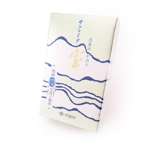 Kunjudo Incense Sticks, Takara Sapphire, Low-Smoke Type
