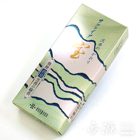 Kunjudo Incense Sticks, Takara Sapphire, Low-Smoke Type, Small Box