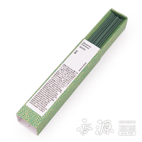 Kunjudo Incense, Japanese Gardens Series – Moss Garden, package