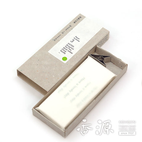 Kunjudo WASHI INCENSE, Japanese Washi Paper Incense series