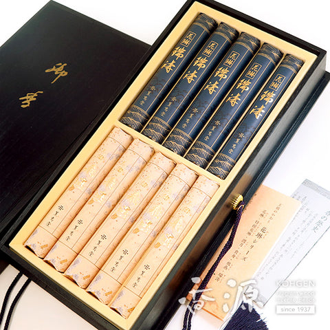 Kunjudo Incense Sticks, Karin Hien & Zuitoh set, Premium Box