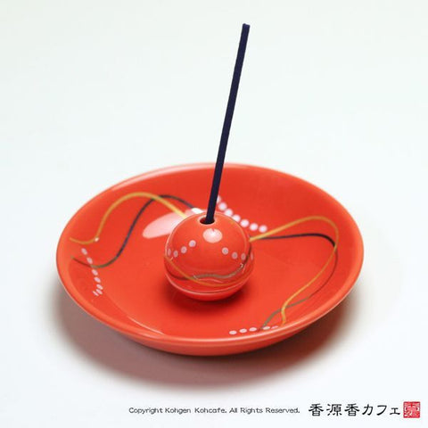 Arita Ware Incense Plate & Holder Set – Hana Kanzashi Series