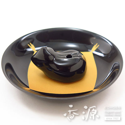 Arita Ware Incense Plate & Holder Set – Fukuneko Series