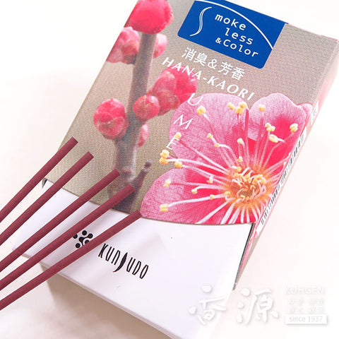 Kunjudo Hanakaori Ume (Plum) Stick Incense Mini size