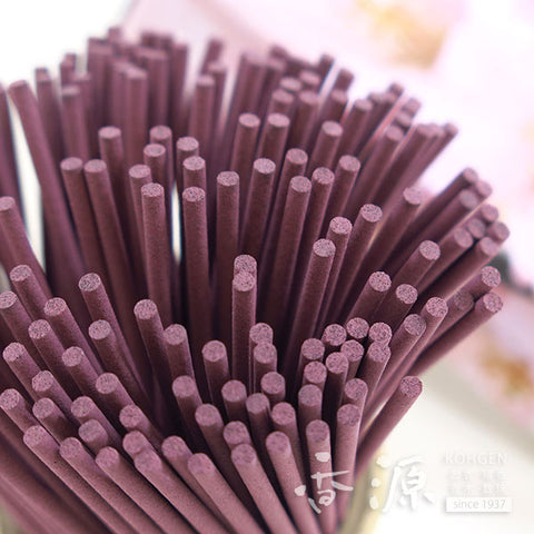Kunjudo Incense Sticks, Hanakaori Flower, Low-Smoke Type