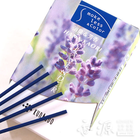 Kunjudo Incense Sticks, Hanakaori Flower, Low-Smoke Type