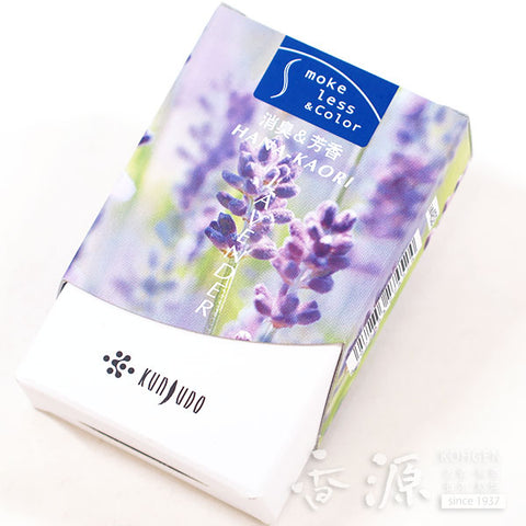 Kunjudo Incense Sticks, Hanakaori Flower, Low-Smoke Type