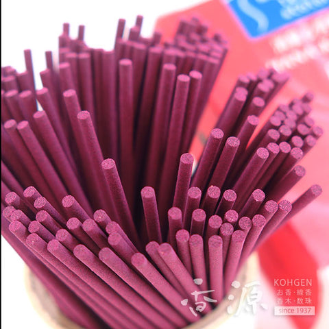 Kunjudo Incense Sticks, Hanakaori Flower, Low-Smoke Type