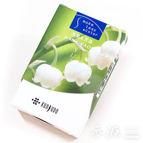Kunjudo Incense Sticks, Hanakaori Flower, Low-Smoke Type