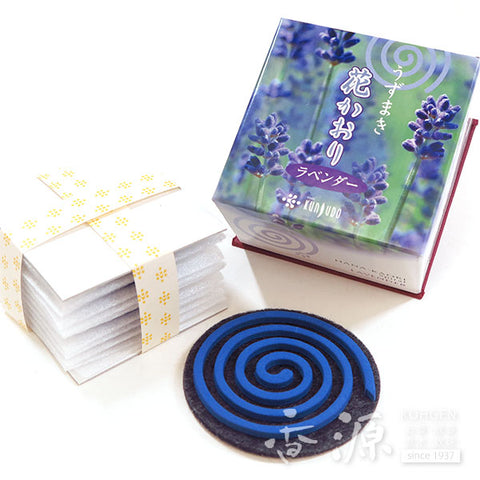 Kunjudo Incense Sticks, Hanakaori Flower, Low-Smoke Type