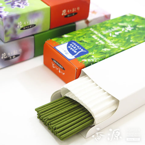 Kunjudo Incense Sticks – Hanakaori, 6-Flower Scent Assortment, Premium Box