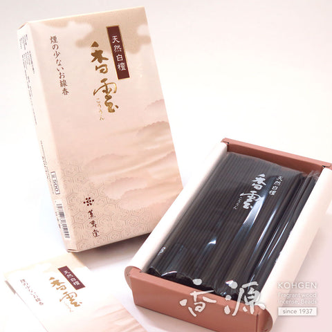 Kunjudo Incense Sticks, Koun (Fragrant Cloud), Less Smoke Type