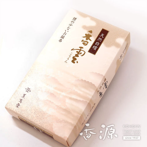 Kunjudo Incense Sticks, Koun, Sandalwood, Low-Smoke Type