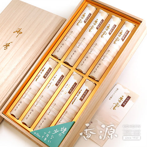 Kunjudo Incense Sticks, Koun, Sandalwood, Low-Smoke Type, Premium Box