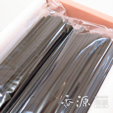 Kunjudo Incense Sticks, Shirayuki, Sandalwood, Low-Smoke Type