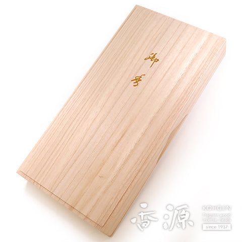 Kunjudo Incense Sticks, Shirayuki, Sandalwood, Low-Smoke Type