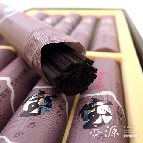 Kunjudo Incense Sticks, Takara Diamond, Low-Smoke Type, Premium Box