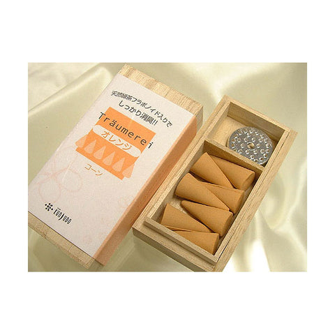 Kunjudo incense cones, Traumerei series, Orange