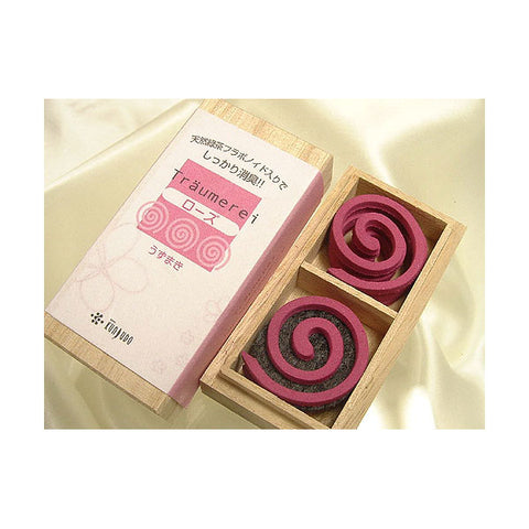 Kunjudo incense coils, Traumerei series, Rose