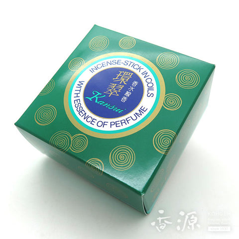 Kunmeido Coil Incense, Kansui 14 Coils