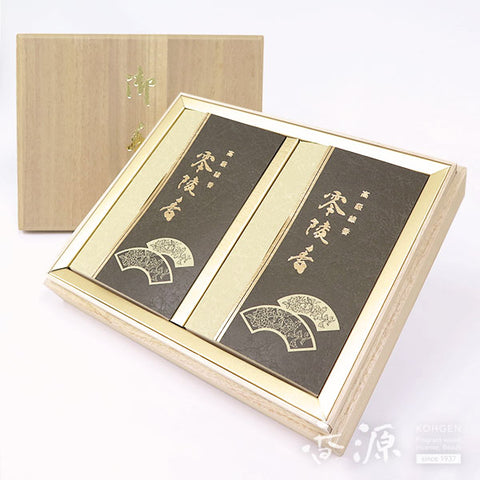 Kunmeido Incense Sticks, Reiryokoh, Sandalwood, Premium Box