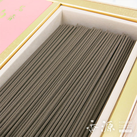 Kunmeido Incense Sticks, Meikoh Byakudan, Sandalwood, Premium Box