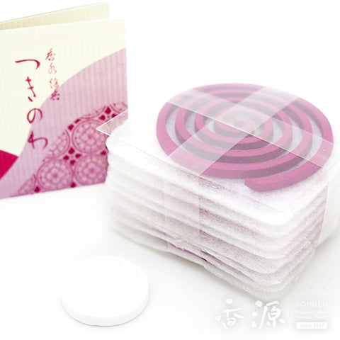 Kunmeido Coil Incense, Tsukinowa 8 Coils