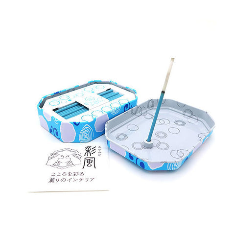 Kokando Ayakaze Incense Sticks with Plate & Holder