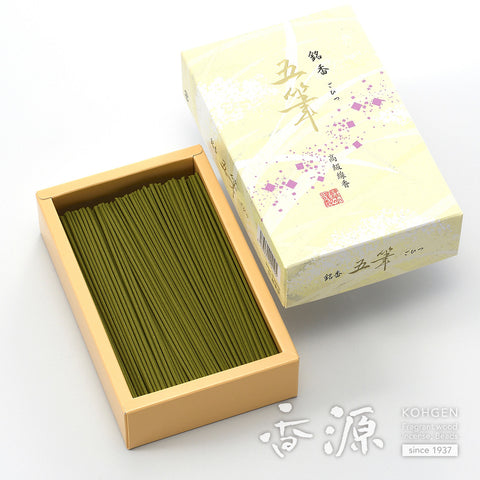 Seikado Incense Sticks, Gohitsu – Refined Agarwood & Sandalwood Blend