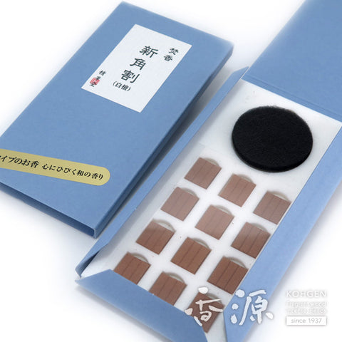 Seikado Incense, Shin-kakuwari, Reminiscent of Aromatic Wood