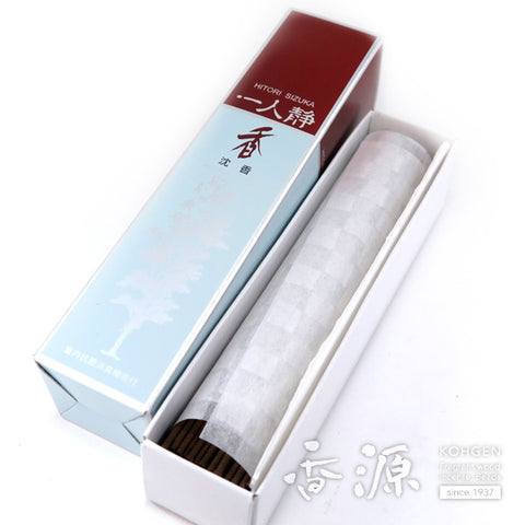 Seikado Incense Sticks, Hitori-Shizuka Traditional Woods Collection