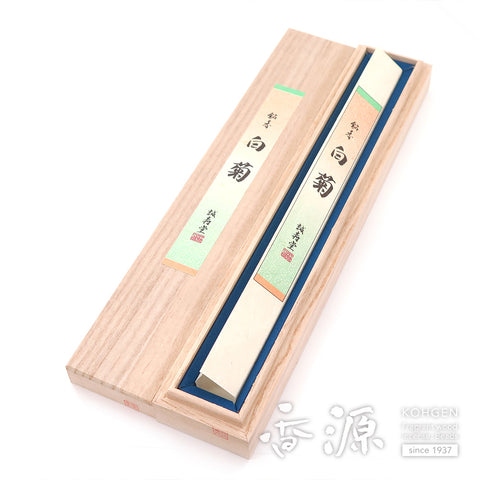 Seijudo Incense Sticks, Shiragiku, Agarwood