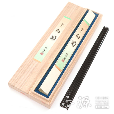 Seijudo Incense Sticks, Shiragiku, Agarwood