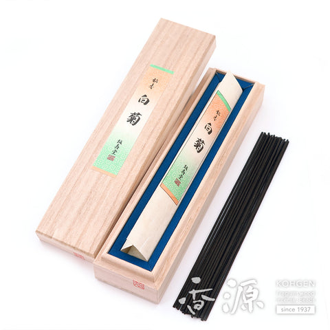 Seijudo Incense Sticks, Shiragiku, Agarwood