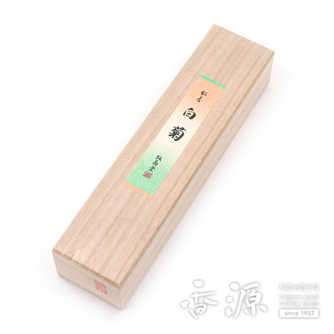 Seijudo Incense Sticks, Shiragiku, Agarwood