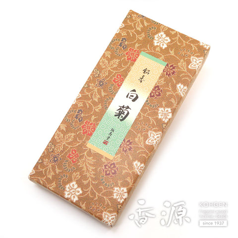 Seijudo Incense Sticks, Shiragiku, Agarwood