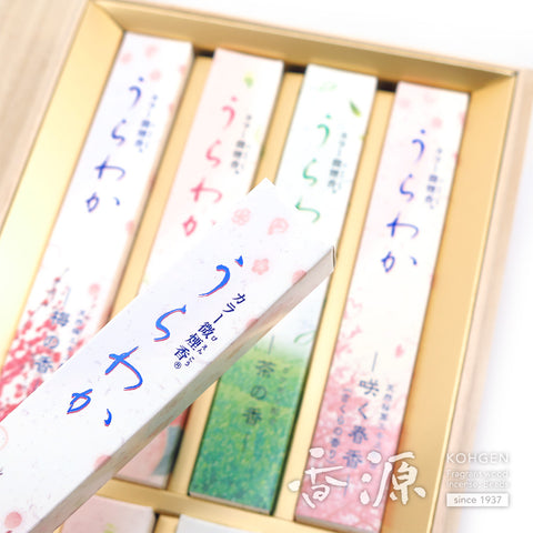 Seijudo Incense Sticks, Urawaka Assortment set